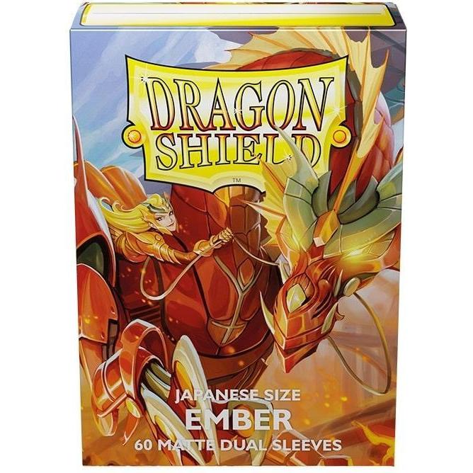 Arcane Tinman Dragon Shield: Japanese Art Sleeves Matte Dual – Ember (60)