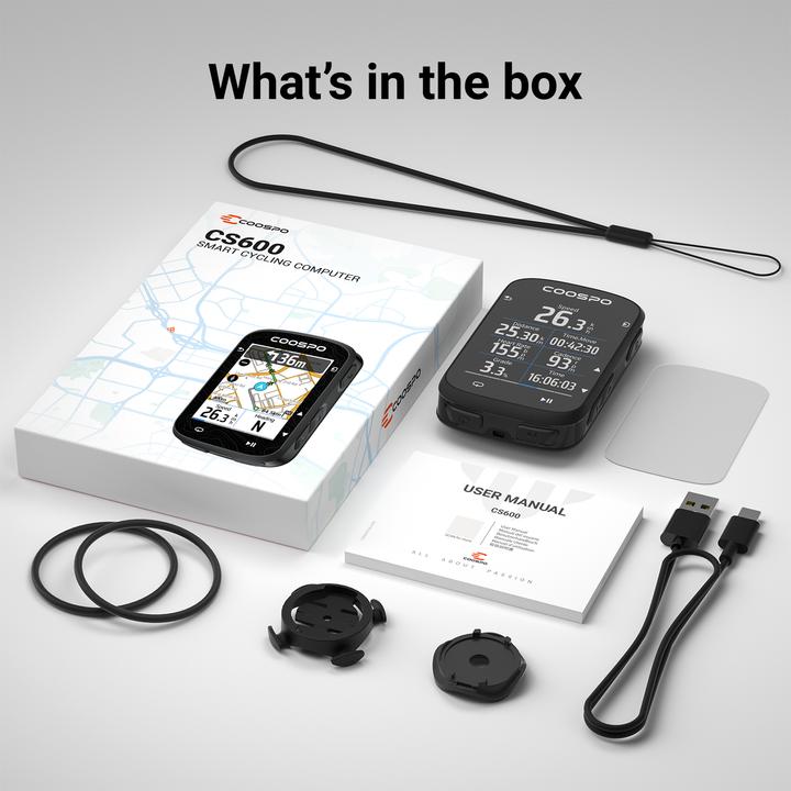 Produktbild Coospo CS600 GPS Bike Computer (Map Navigation Colorful Touch Screen)
