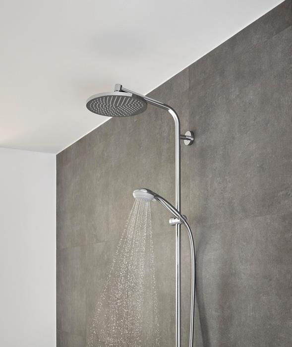 Produktbild hansgrohe HG Handbrause CROMETTA 85 DN 15 Variojet St.art Normalst. Var St. (2 Strahlarten, 17 l/min)