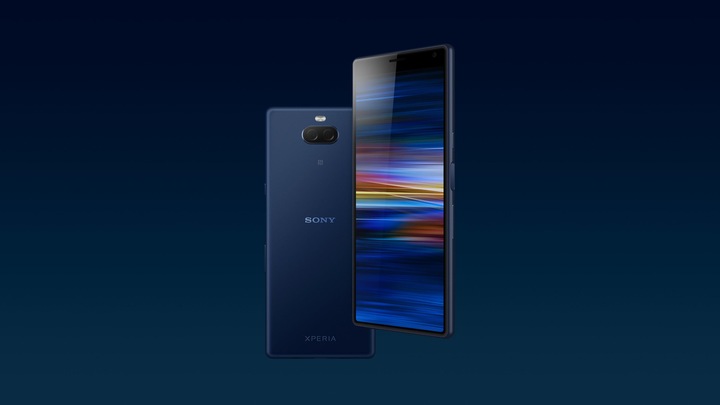 Actual product image Sony Xperia 10 (64 GB, Navy Blue, 6", Hybrid Dual SIM, 13 Mpx, 4G)