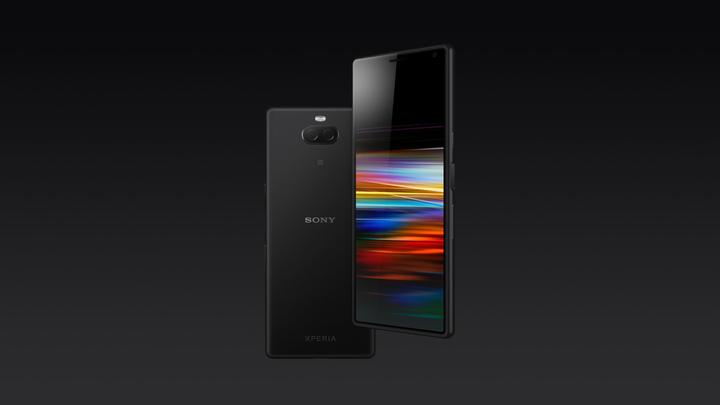 Actual product image Sony Xperia 10 (64 GB, Black, 6", Hybrid Dual SIM, 4G)