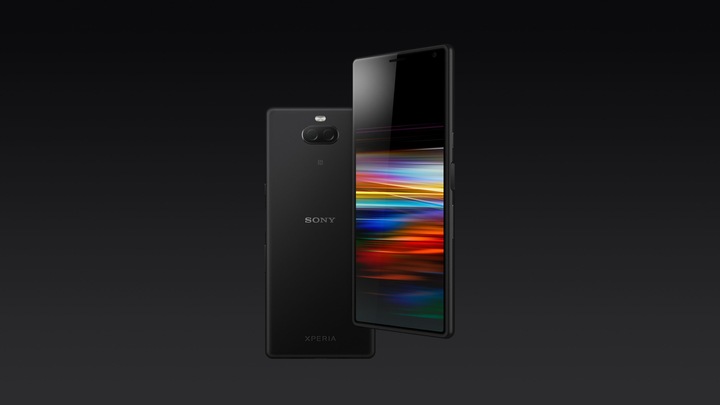 Actual product image Sony Xperia 10 (64 GB, Black, 6", Hybrid Dual SIM, 13 Mpx, 4G)