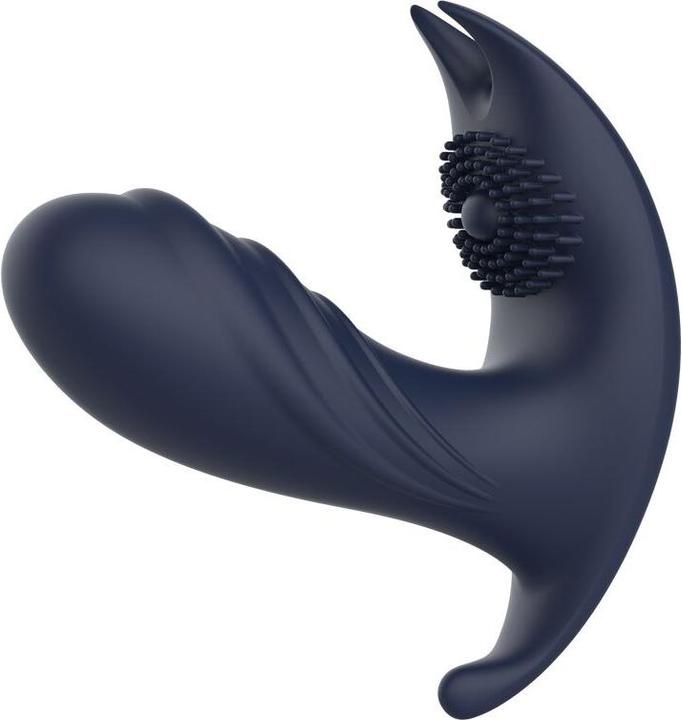 Actual product image Dreamtoys Dream Toys Startroopers Atomic Prostate Massager With Remote Anal Plug Blue 12,5 cm