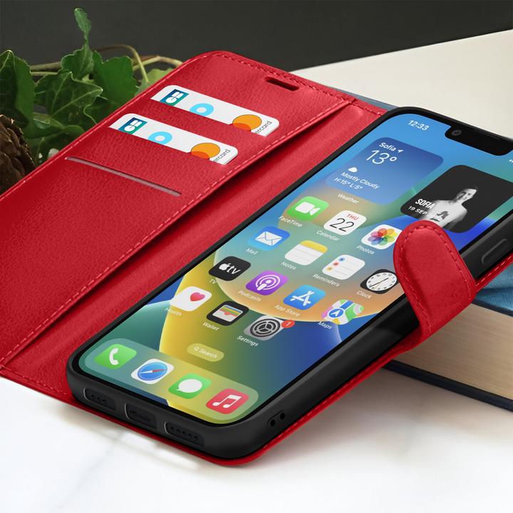 Produktbild Zanaé Klappetui iPhone 14 mit Ständer (Apple iPhone 14)