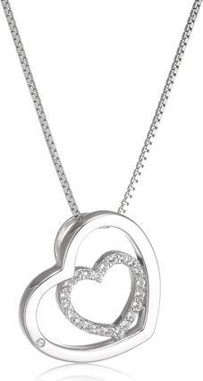 Produktbild Hot Diamonds Silver heart necklace Adorable Encased DP691