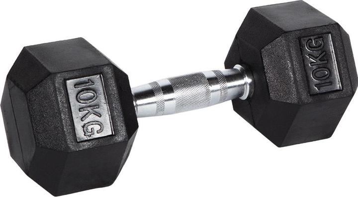 Image du produit Fitcom Hex Dumbbell 10 kg (1 x 10 kg)