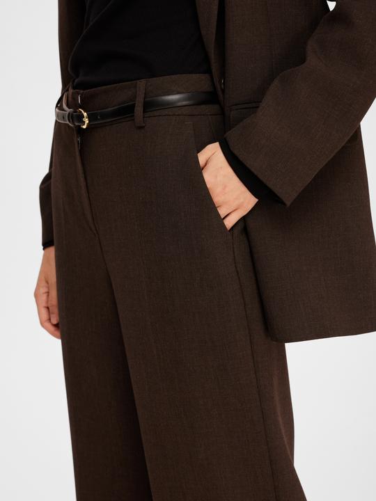 Actual product image Selected Wide Fit Suit Trousers