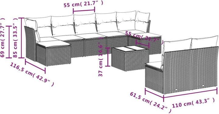Produktbild vidaXL Armani