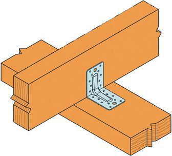 Actual product image Simpson Sst Winkelverbinder (Angle connector, 1 pcs.)