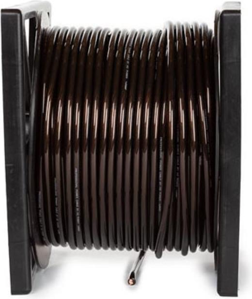 Actual product image Cables POWER CABLE - TRANSPARENT BLACK - 100 m