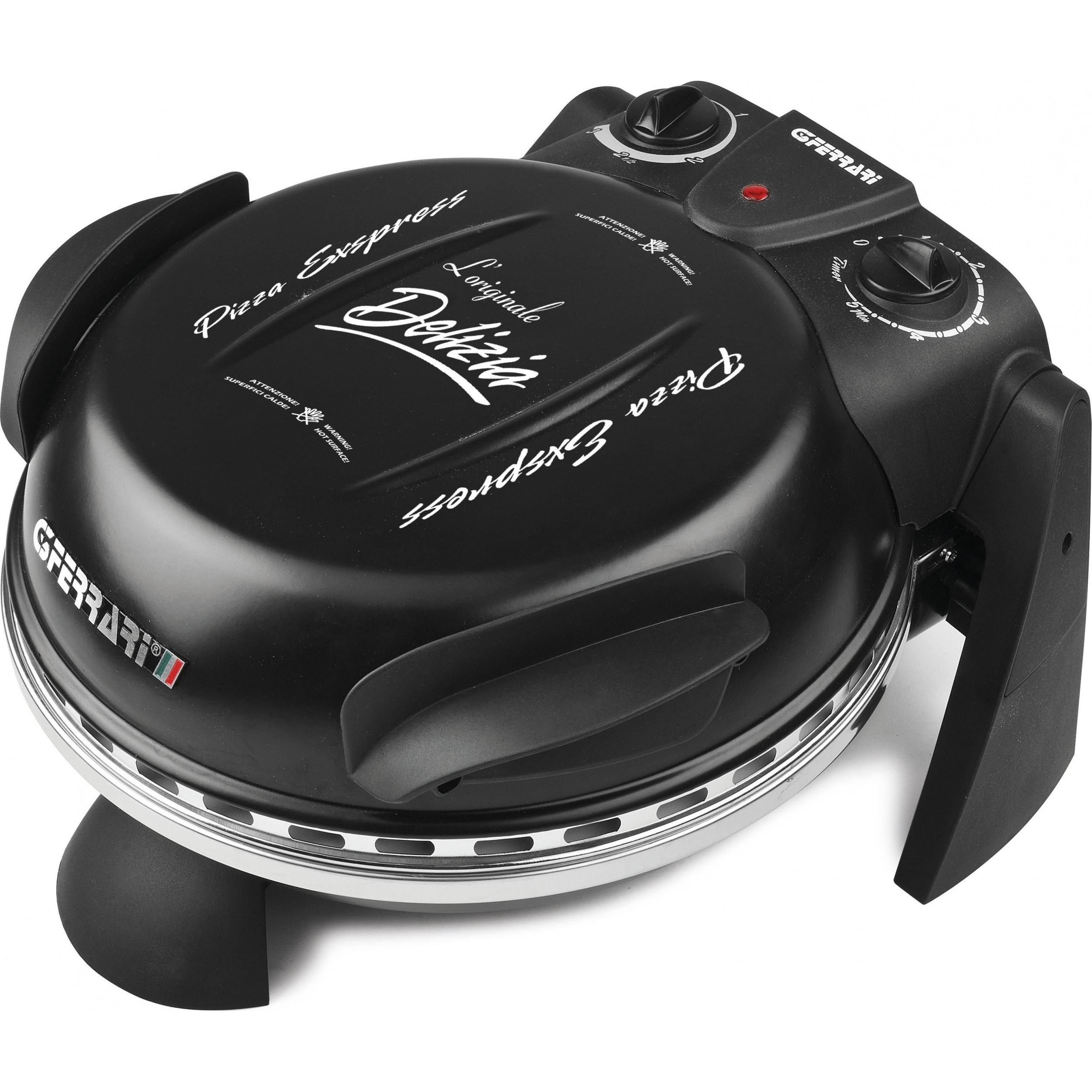 G3 Ferrari Pizzaofen Delizia G10006, Tischgrill, Schwarz