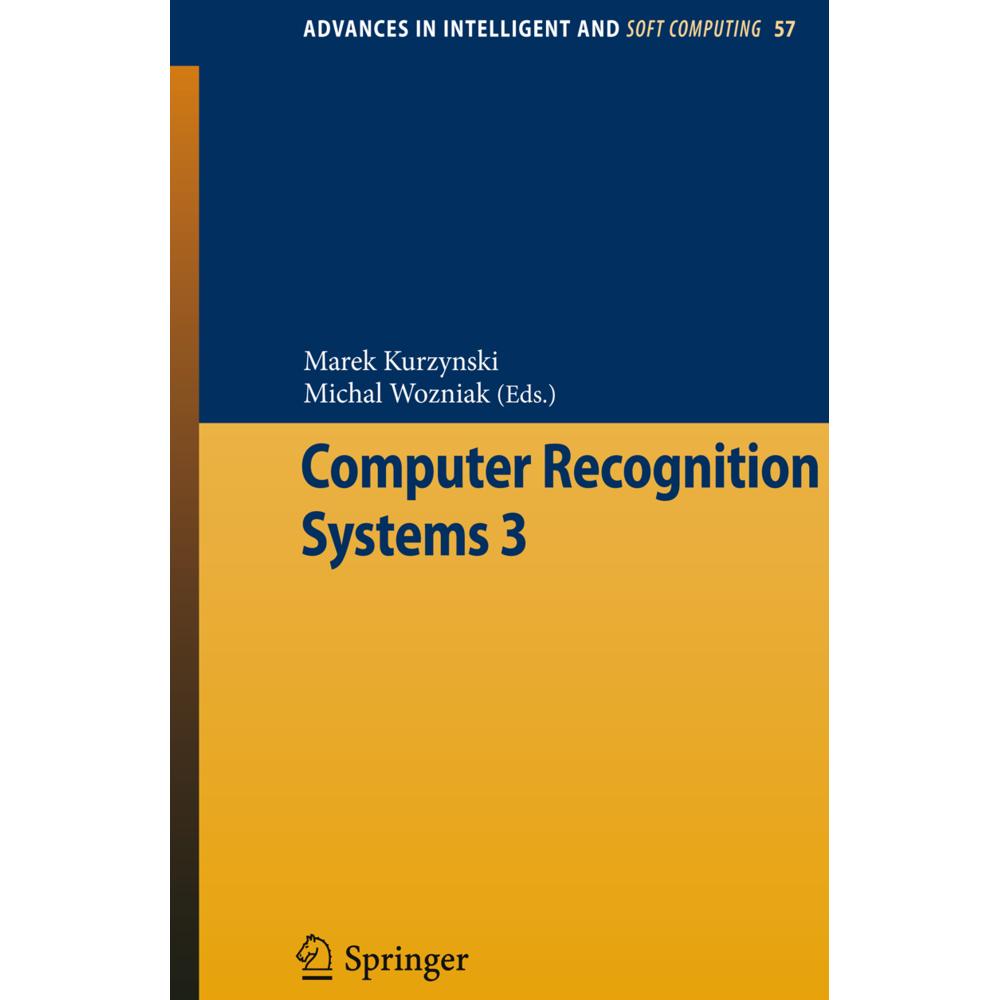 Computer Recognition Systems 3, Sachbücher von Michal Wozniak