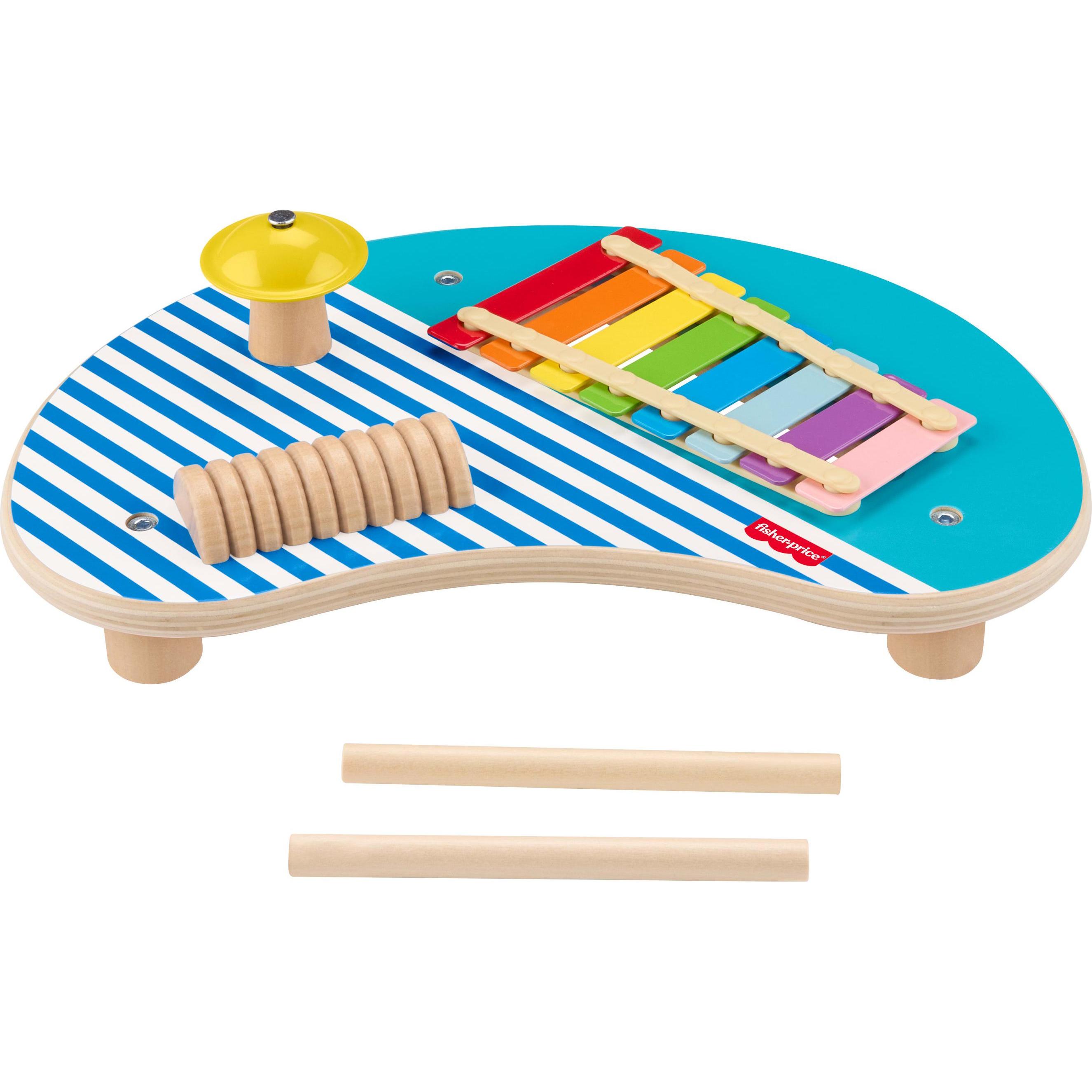 Fisher-Price Musiktisch aus Holz (Multilingual) (HXT91)