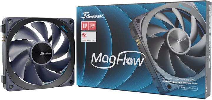 Actual product image Seasonic Fan MagFlow 1225PWM (120 mm, 1 x)