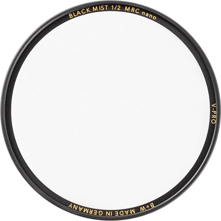 Actual product image B+W Mistfilter Black 1/2 MRC nano V-Pro 82mm (82 mm, Black Mist Filter)