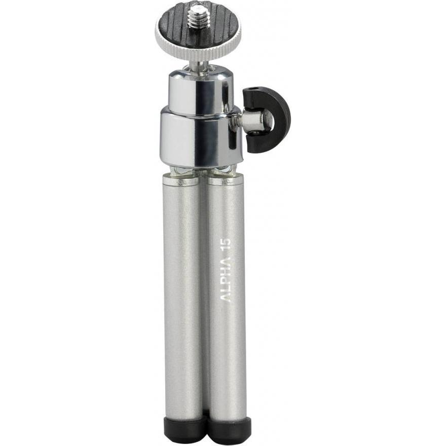 Thumbnail - Cullmann Alpha 15 Mini Tripod (Metall), Stativ, Silber