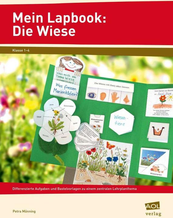 Produktbild Mein Lapbook: Die Wiese (Deutsch, Petra Mönning, 2019)
