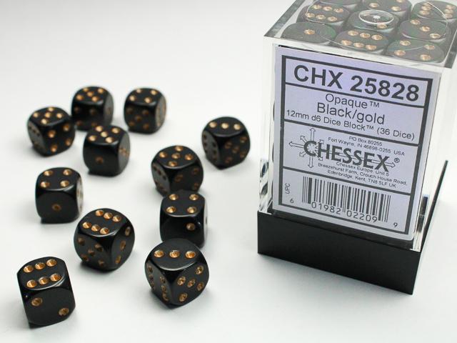 Produktbild Chessex 12mm d6 Opaque