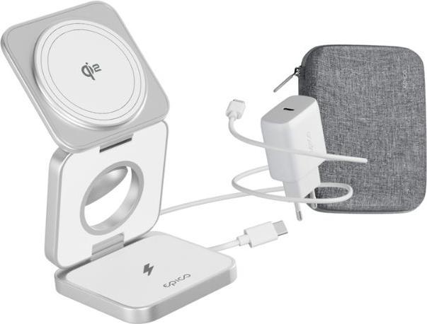 Actual product image Epico UltraBase EF55 Qi2 3in1 Fold Charging Stand (30 W)