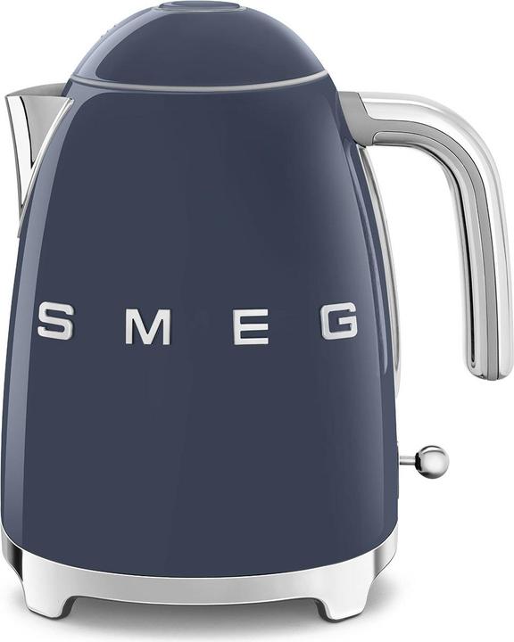Smeg Wasserkocher KLF03NBEU 1.7L, Anti-Kalkfilter, 2400W, Navy Blue (1.70 l)