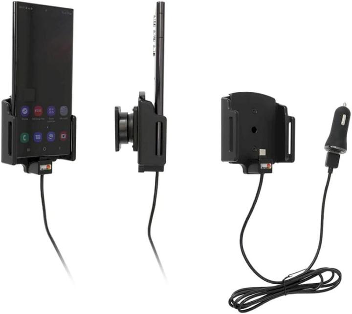 Produktbild Brodit Halter aktiv Galaxy S22 Ultra USB-Kabel verstellba
