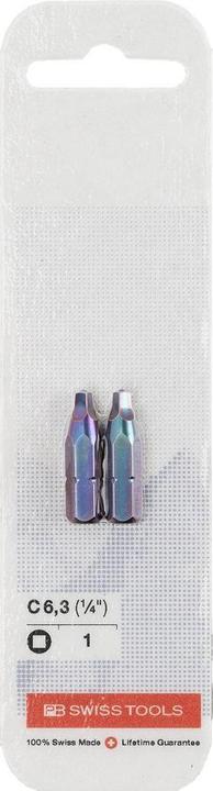 Produktbild PB Swiss Tools Robertson-Bit PB C6 185 Gr. 1 CN2