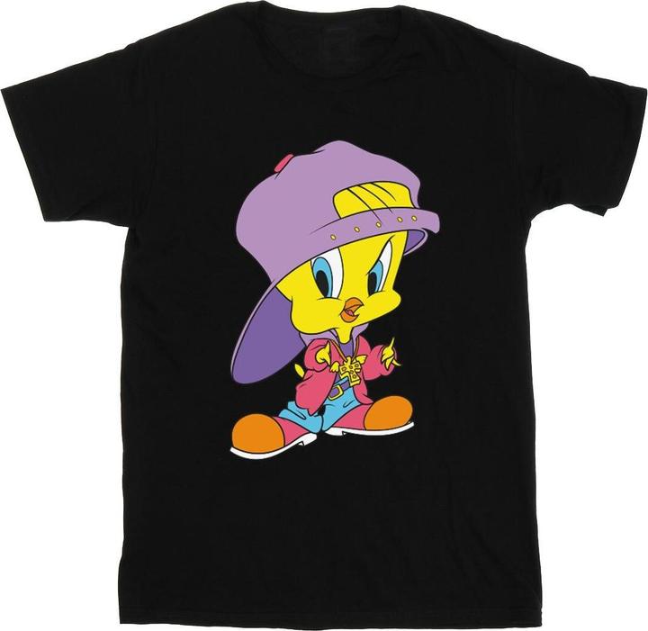 Immagine prodotto Looney Tunes Tweety Pie Hip Hop Maglietta Uomo (L)