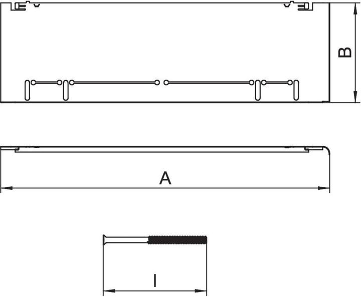 Immagine prodotto OBO Bettermann Kit di compensazione altezza Vertr altezza massetto 165+55mm (Kit di montaggio)