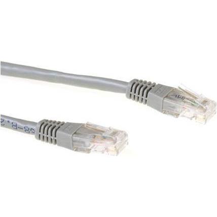 ACT UTP CAT6A 0.5m 0.5m Cat6a U/UTP (UTP) Grau Netzwerkkabel (U/UTP, CAT6a, 0.50 m), Netzwerkkabel