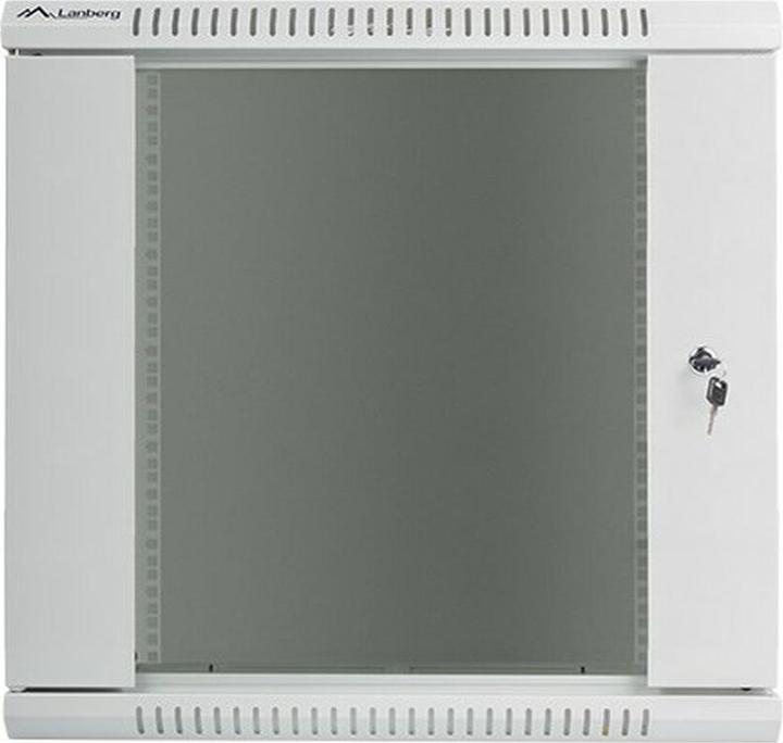 Immagine prodotto Lanberg WF01-6412-10S Rack 12U scaffale montato a parete grigio (10.86 HE, Rack da 19 pollici)