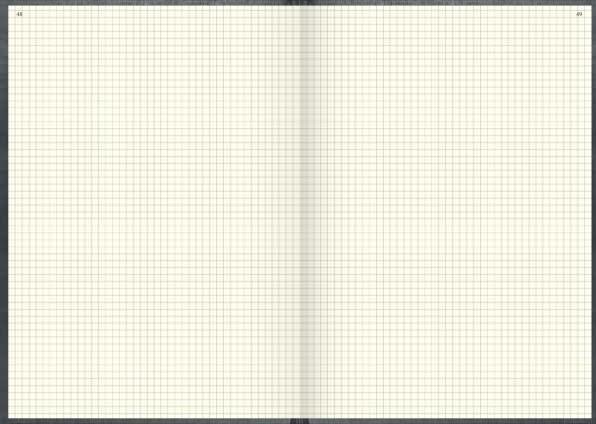 Actual product image König & Ebhardt Business book Paper size: DIN A4 Ruling style: squared (80 g/m², 144 x, A4)