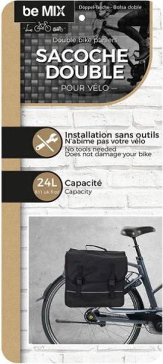 Image du produit Be Mix sacoche double universelle pour velo 24l (24 l, Sacoches)