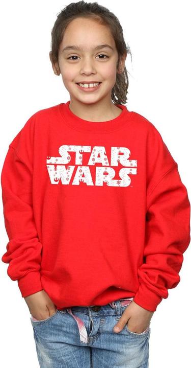 Produktbild Star Wars Christmas Logo Sweatshirt Mädchen (128)