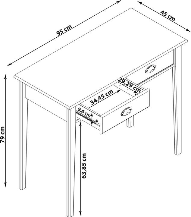 Image du produit Loft 24 Lorca (95 x 79 x 45 cm)