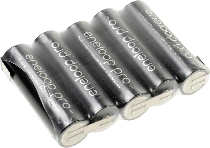 Panasonic Akkupack 5x Mignon (AA) Z-Lötf (6 V, 2450 mAh)