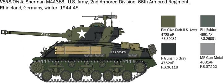 Actual product image 1:56 Sherman M4A3E8 Fury