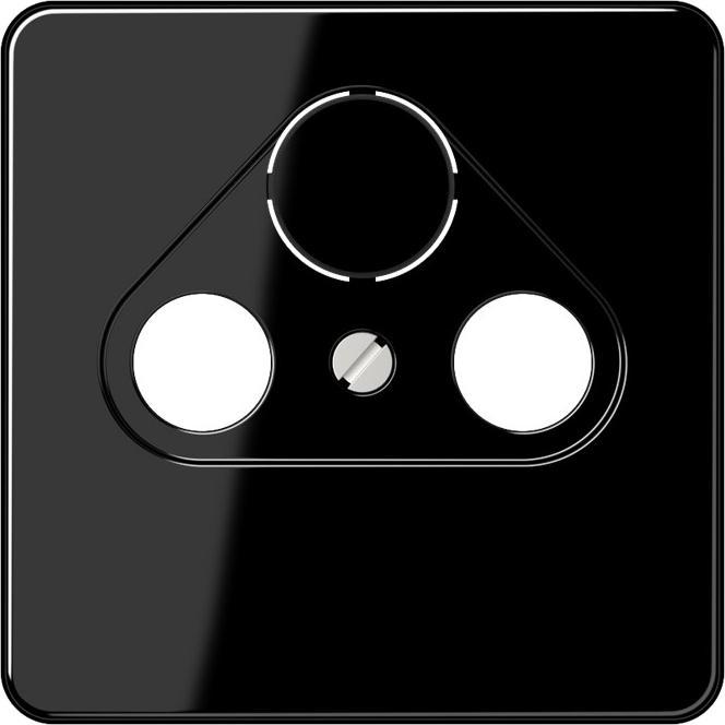 Actual product image JUNG Cover bw for aerial socket CD 561 SAT bw