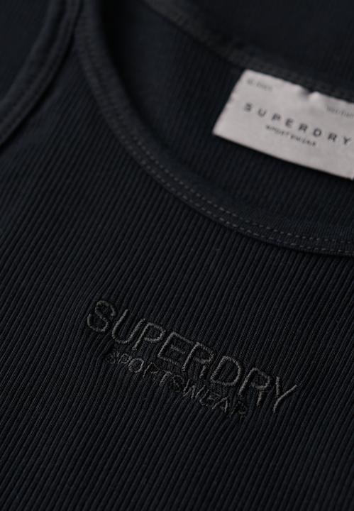 Image du produit Superdry Robe côtelée brodée à dos nageur (L)