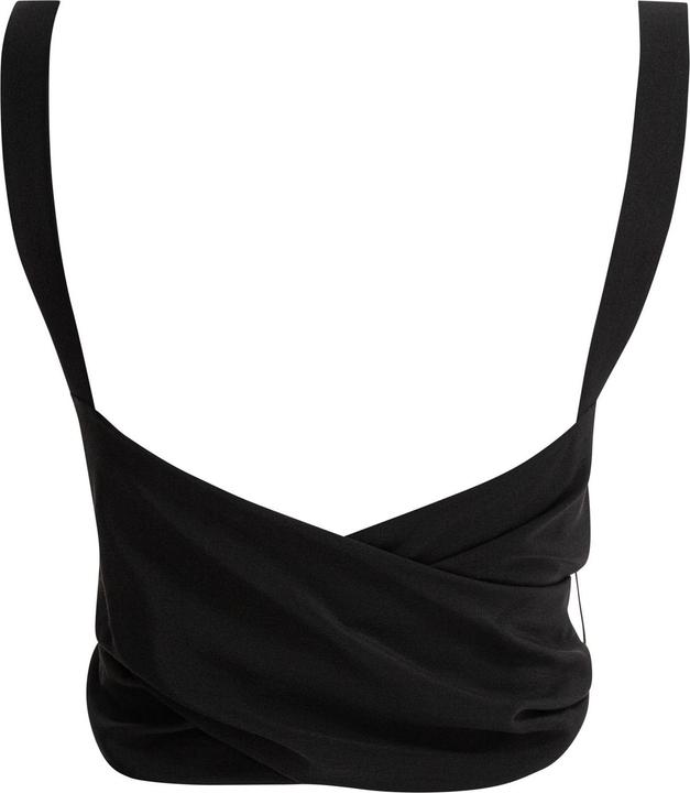 Image du produit Chloé Cropped tank top with ribbons (M)