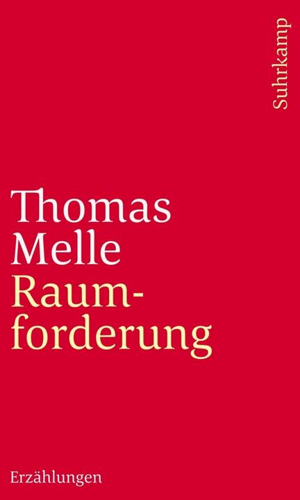 Produktbild Raumforderung (Deutsch, Thomas Melle, 2016)