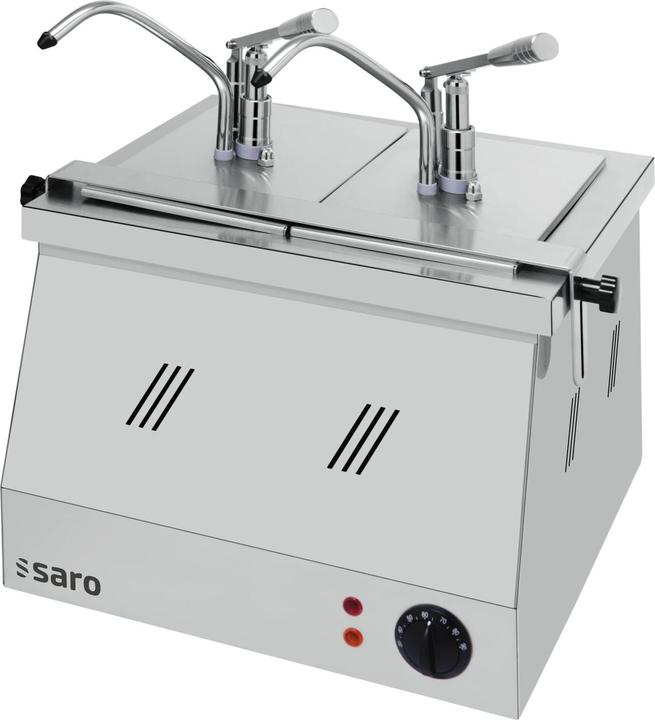 Ich-zapfe Saro Bain Marie2X1/4 GN 200 mit Spender BM 0214