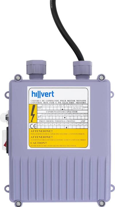 Produktbild Hillvert Brunnenpumpe Garten Tiefbrunnenpumpe Unterwasserpumpe sandverträglich 5.500 l/h (Durchlaufpumpe)