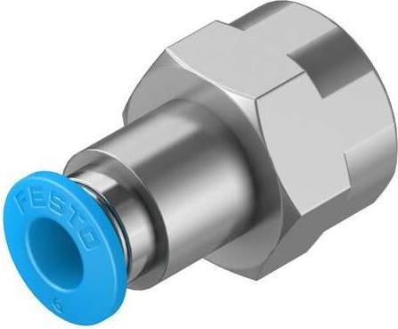 Festo Push-in Fitting, Female G1/4, 6mm