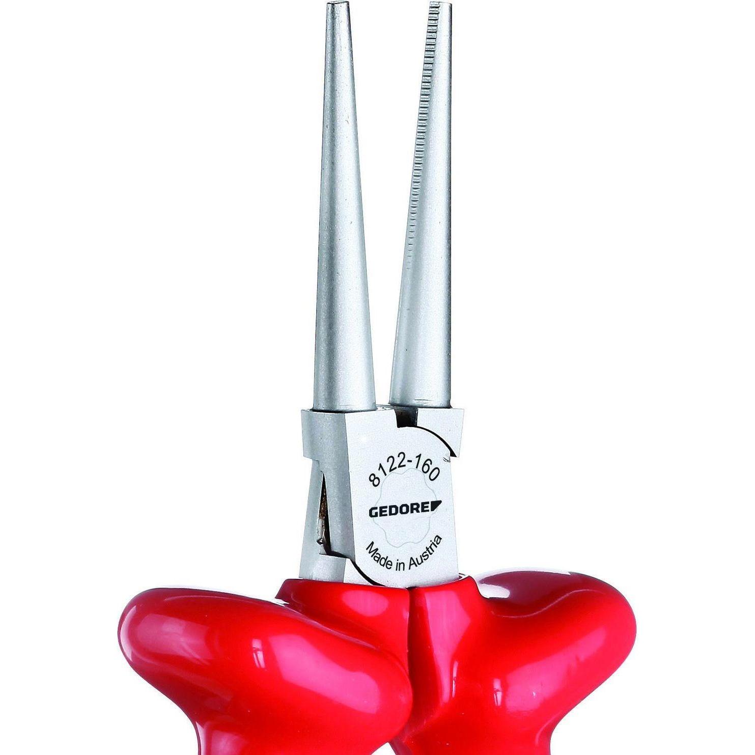 Thumbnail - Gedore, Zange, VDE 8122-160 VDE-Rundzange mit Tauchisolierung 160 mm (160 mm)