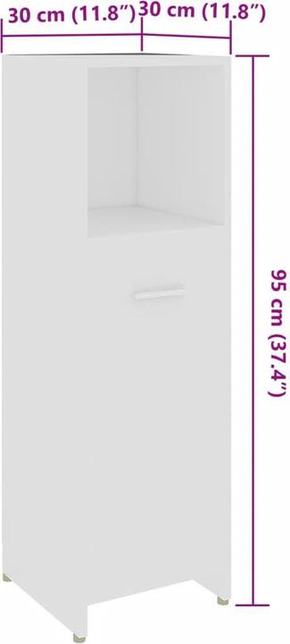 Produktbild vidaXL Badmöbel Set