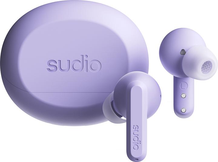 Image du produit Sudio Casque A3 Pro Violet Intra-auriculaire True Wireless (ANC, 25 h, Sans fil)