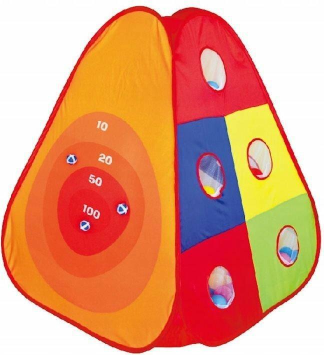 Actual product image Children's tent set with tunnel pool with balls