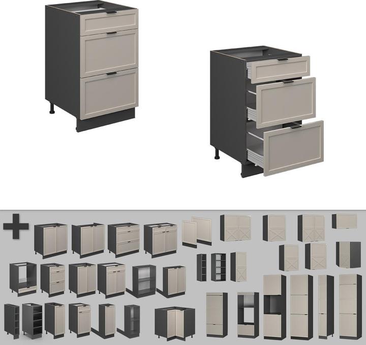 Produktbild Vicco Küchenschränke Fame-Line