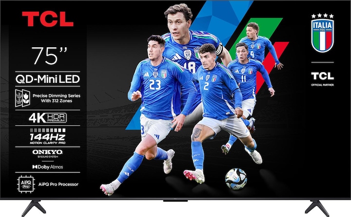 Actual product image TCL 75Q6C (75", Mini-LED, 4K, 2025)