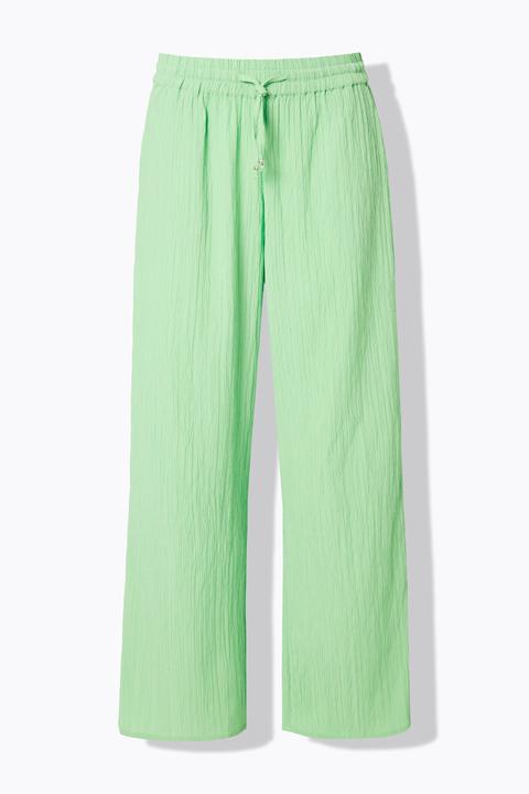 Produktbild Studio Untold Hose, Wide Legs, Krepp, Elastikbund (48)